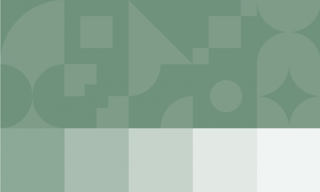 pattern e colore verde logo domus