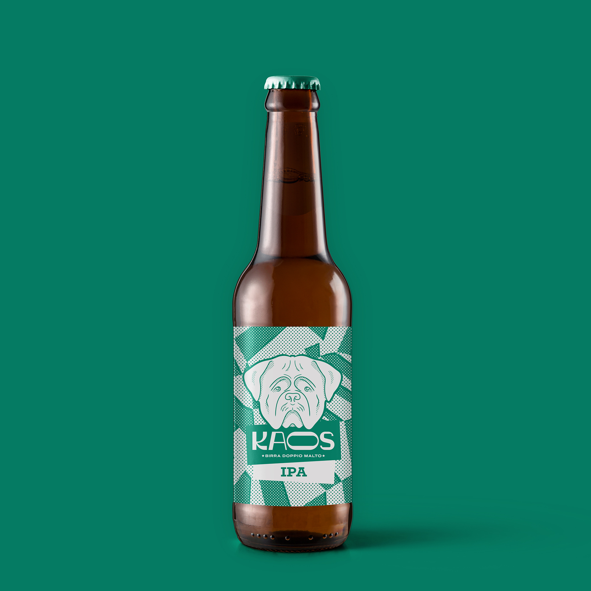 bottiglia birra kaos tenuta la fiera