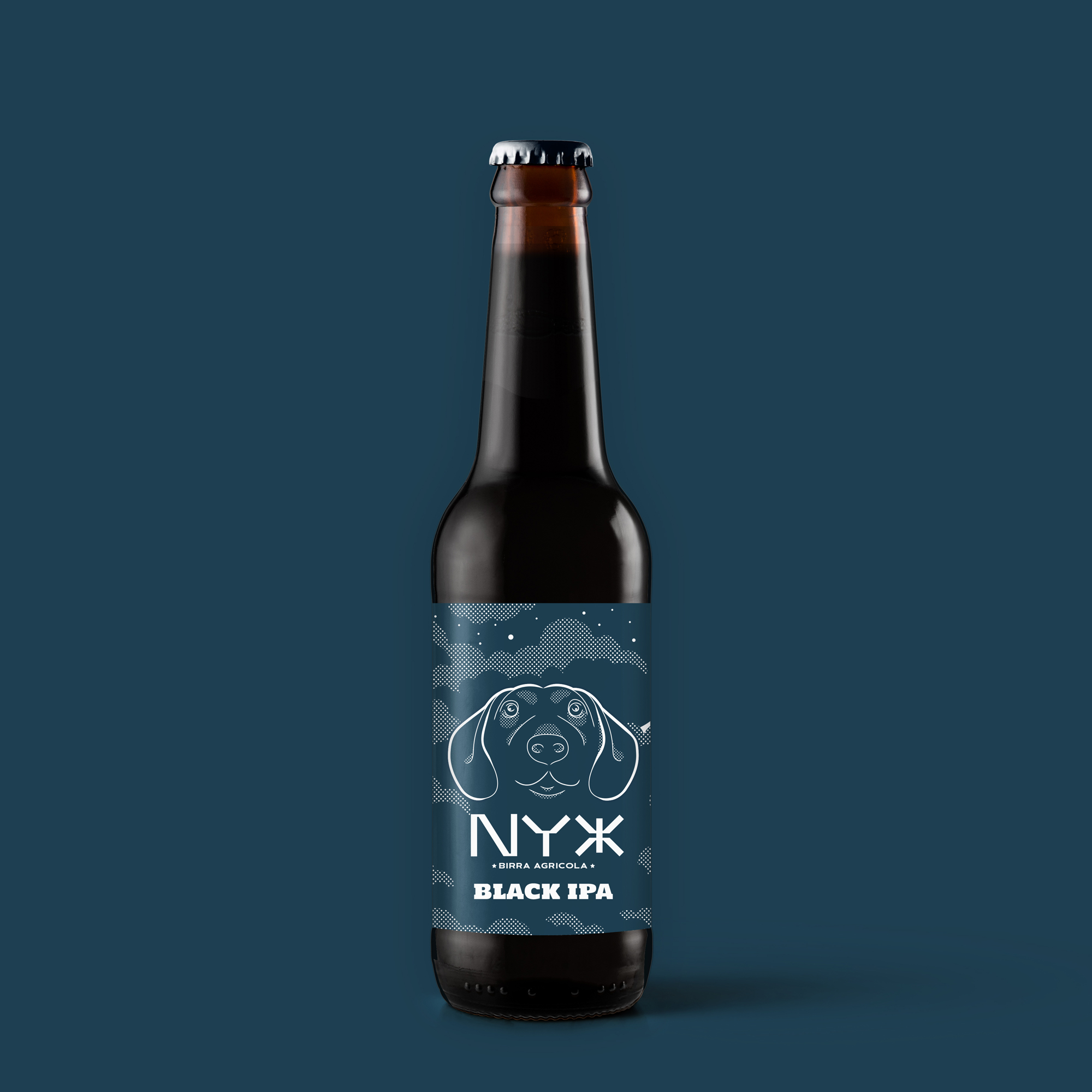 bottiglia ed etichetta birra nix tenuta la fiera