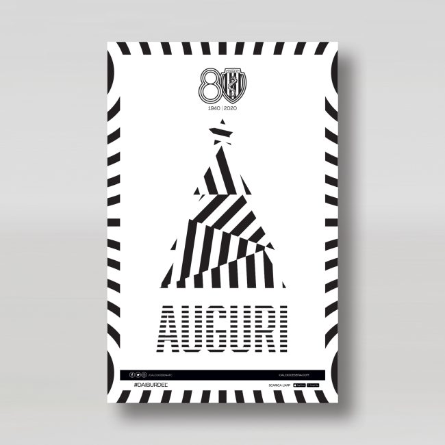 pubblicità natale cesena fc 80esimo