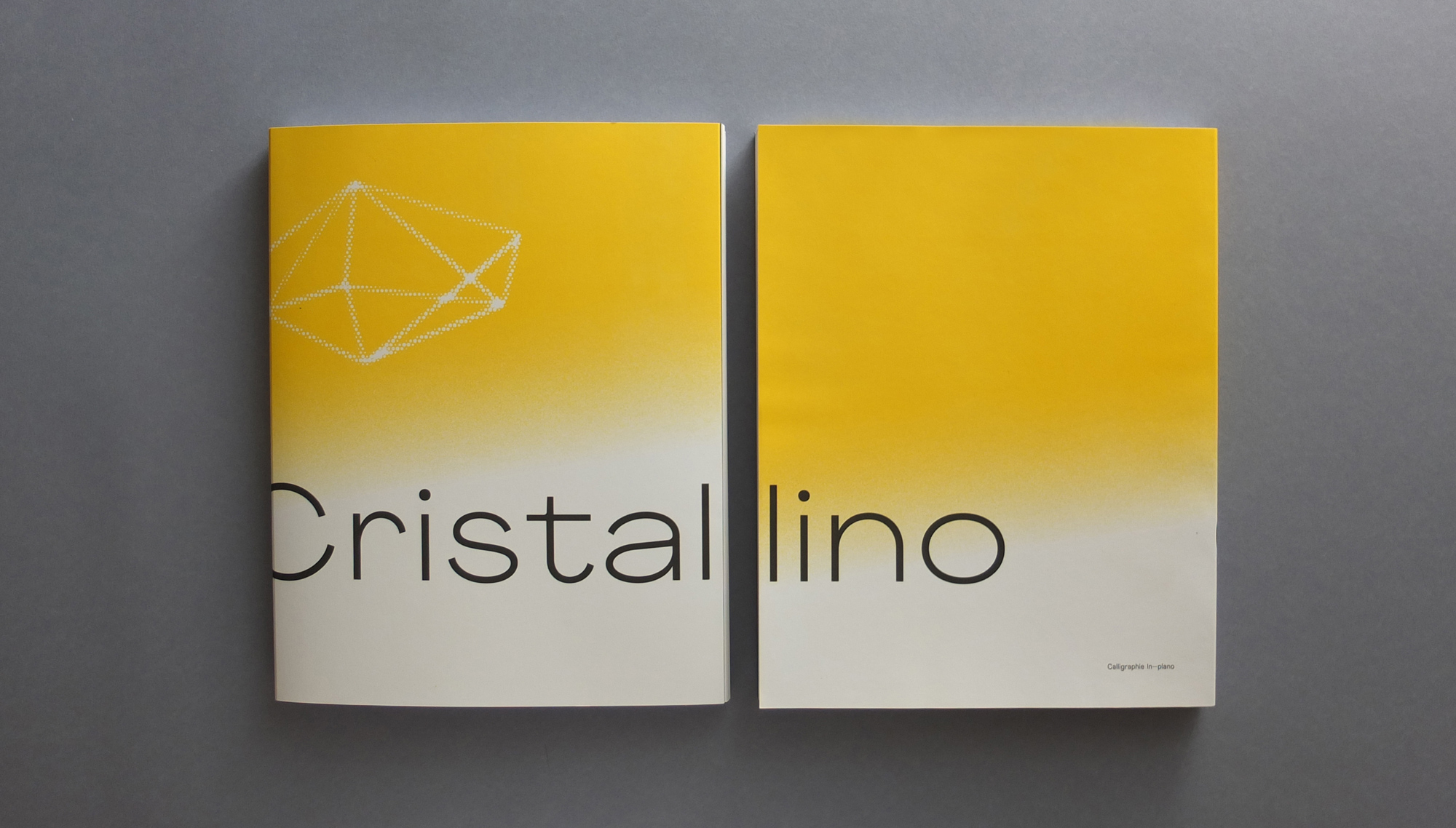 copertina fronte e retro catalogo cristallino