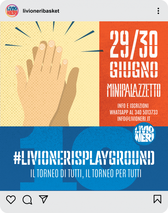 secondo post instagram livionerisplayground