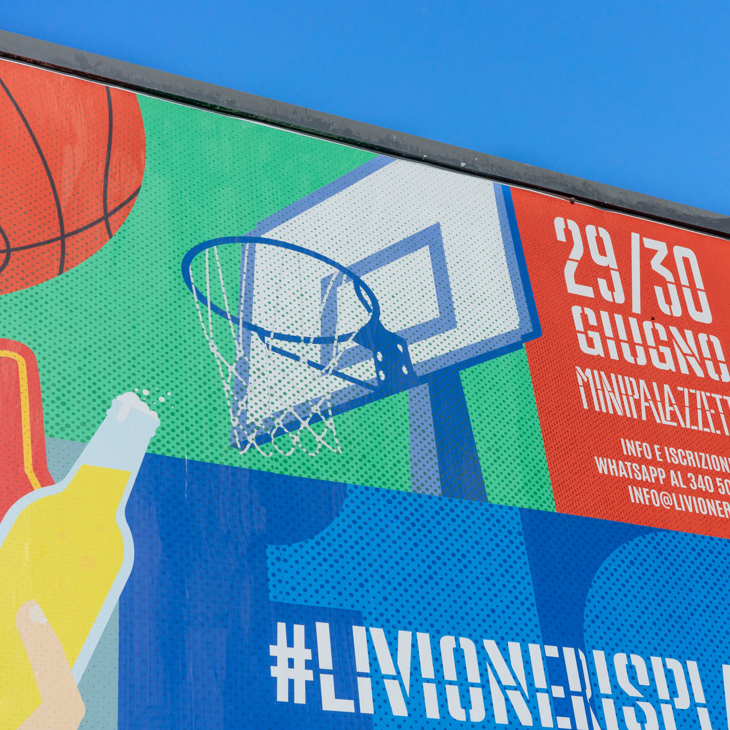 fotografia particolare manifesto gioco livio neri play ground
