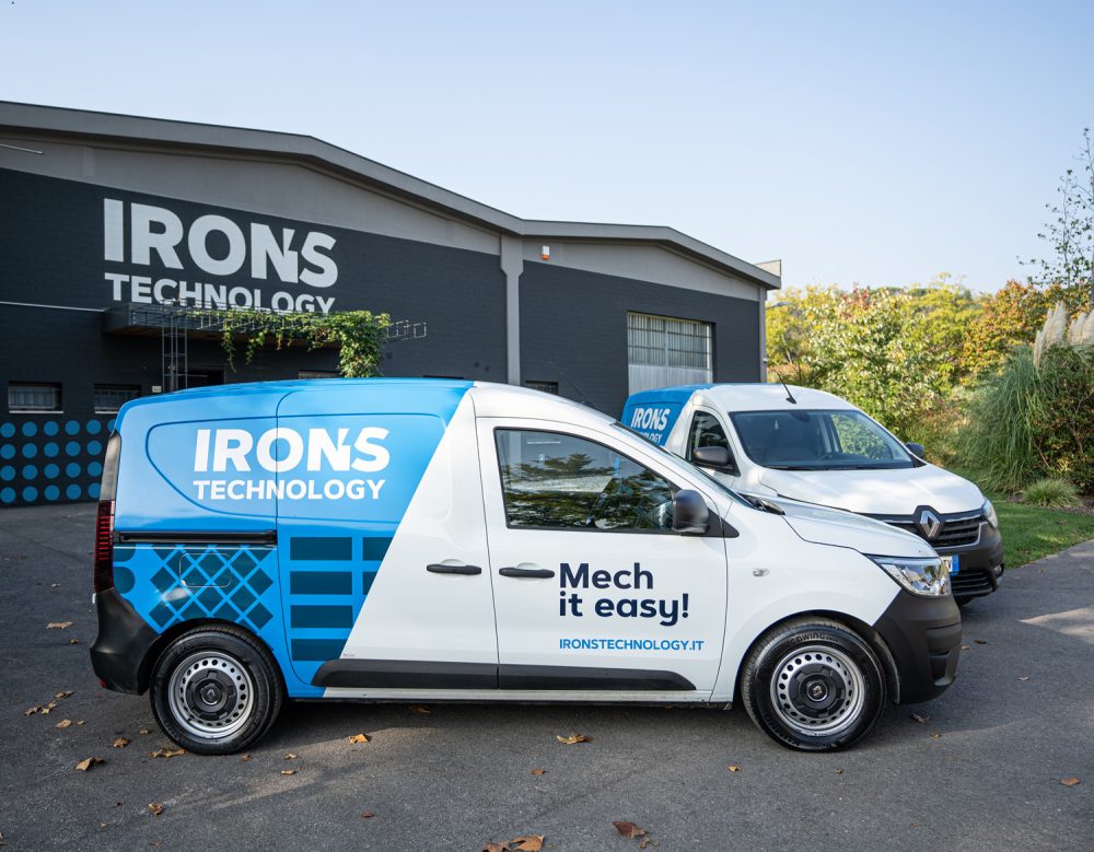 furgoni brandizzati iron's technology